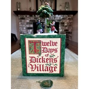 Vintage Dept 56 A Partridge In A Pear Tree The Twelve Days Of Dickens Village